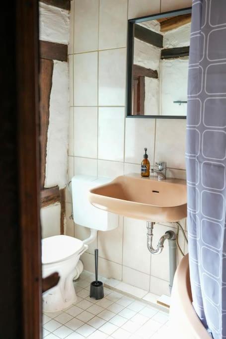 Charmante Fachwerk Wohnung Mit Terrasse In Der Altstadt Кобленц Екстериор снимка