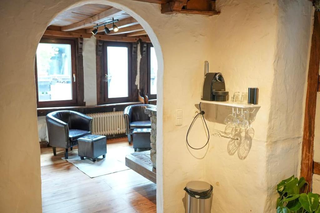 Charmante Fachwerk Wohnung Mit Terrasse In Der Altstadt Кобленц Екстериор снимка