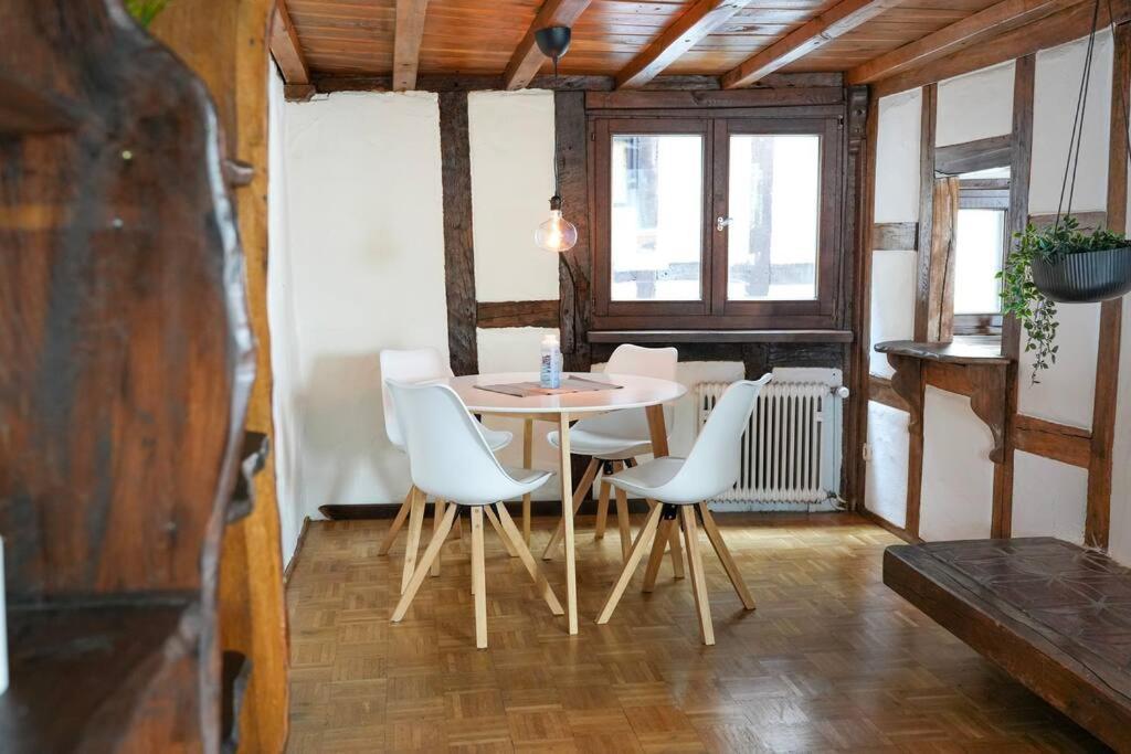 Charmante Fachwerk Wohnung Mit Terrasse In Der Altstadt Кобленц Екстериор снимка